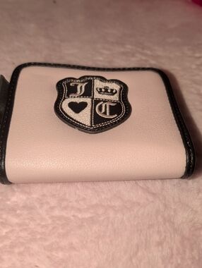 Juicy Couture Light Pink and Brown Small Wallet